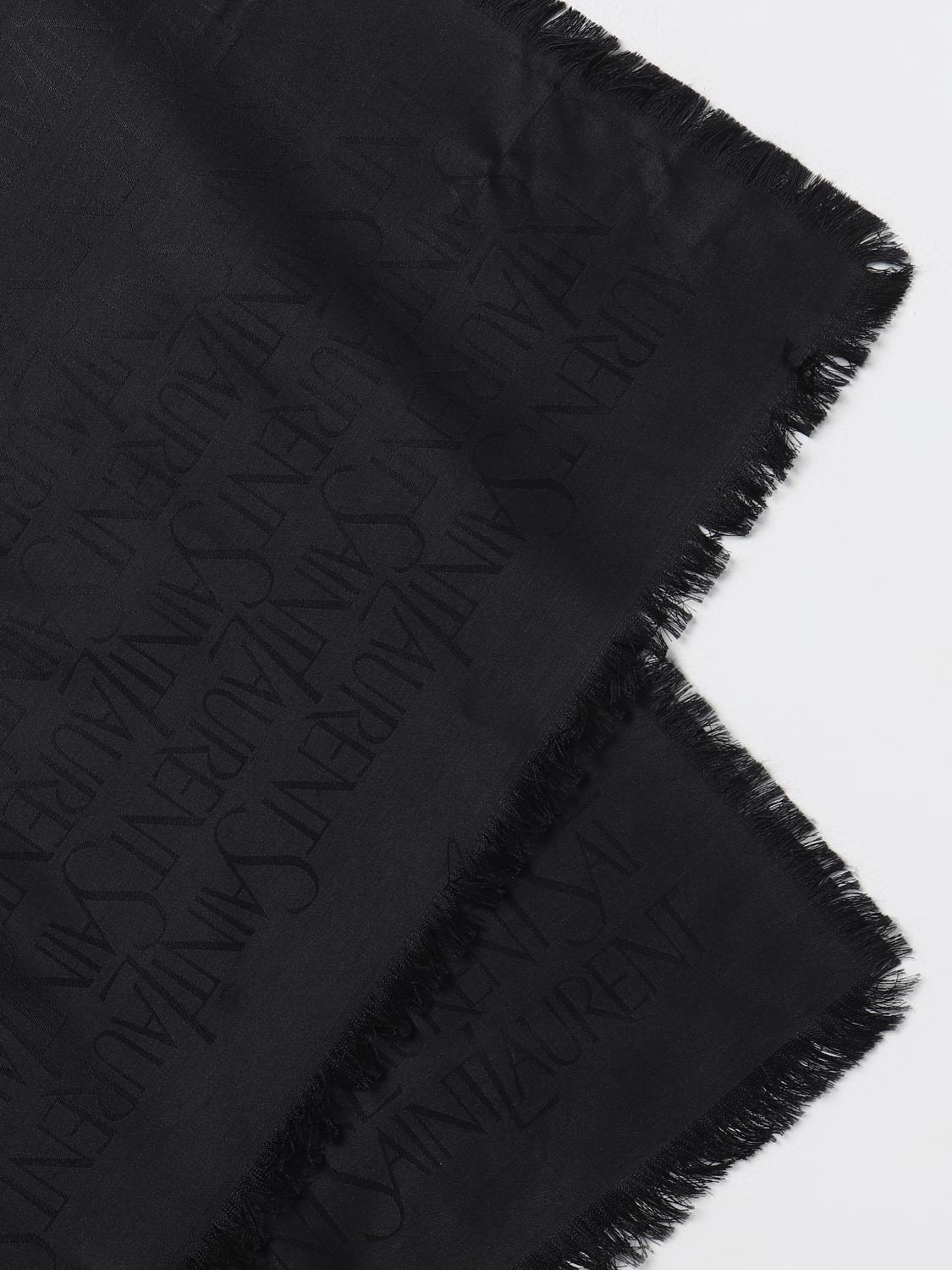 [Saint Laurent] Scarf SS26 7379303YN21 1000