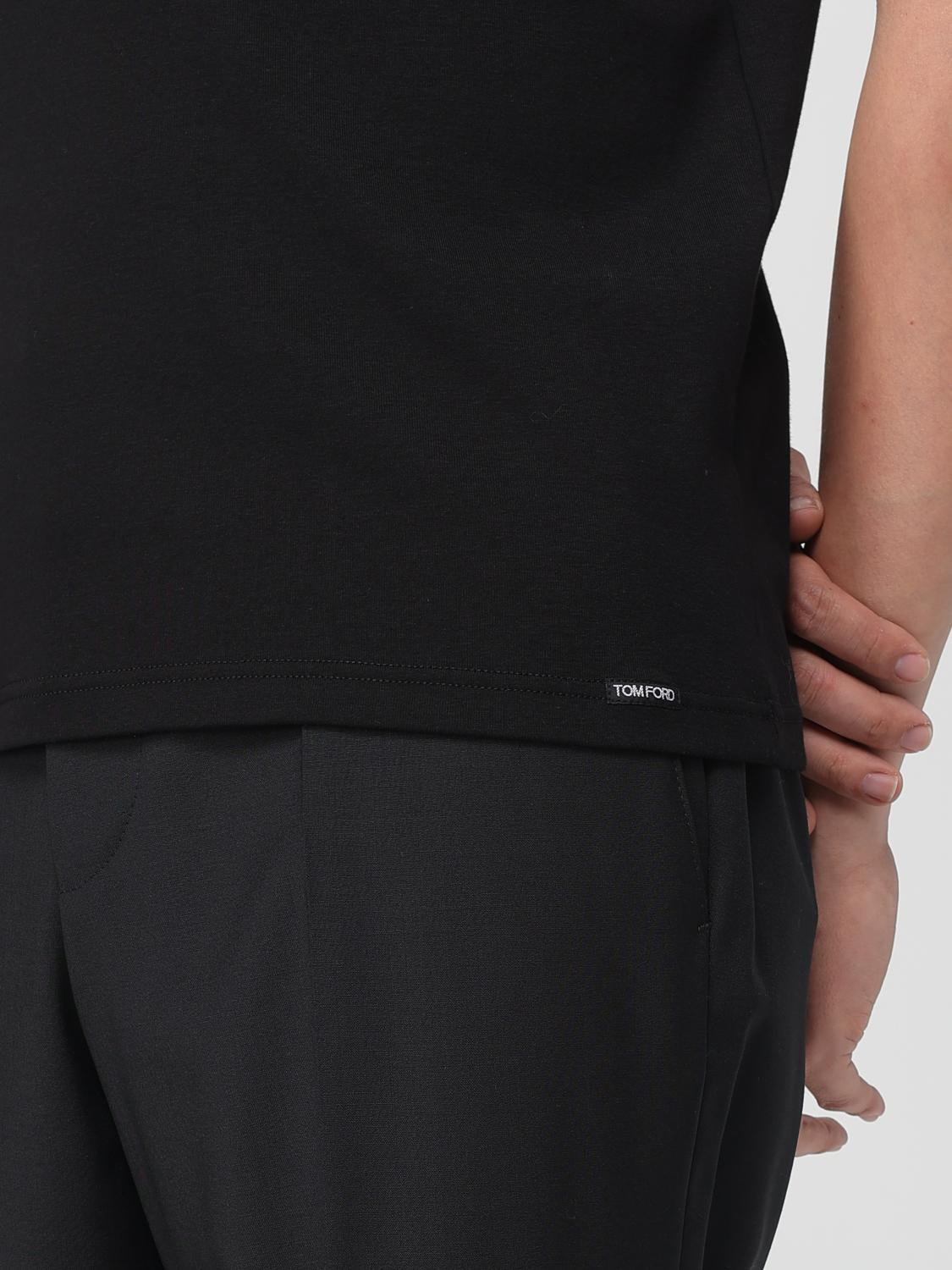 [Tom Ford] T-shirts Short Sleeve FW26 T4M091040 002
