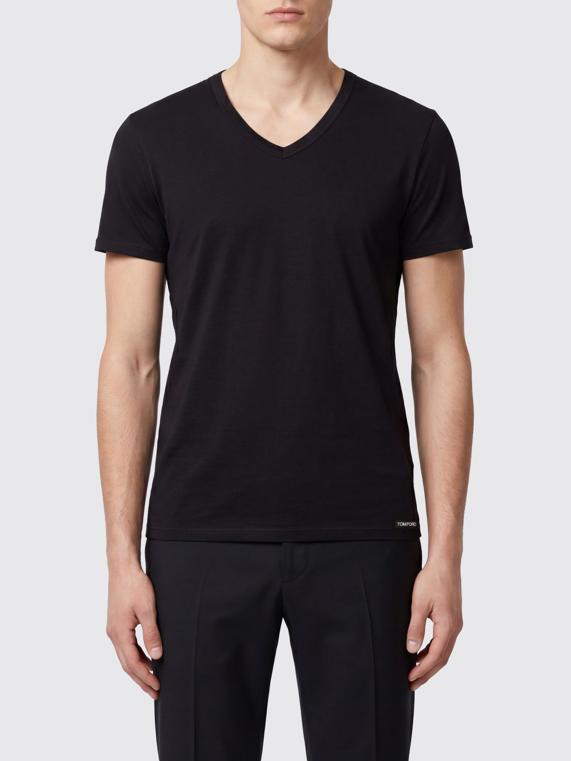 [Tom Ford] T-shirts Short Sleeve FW26 T4M091040 002