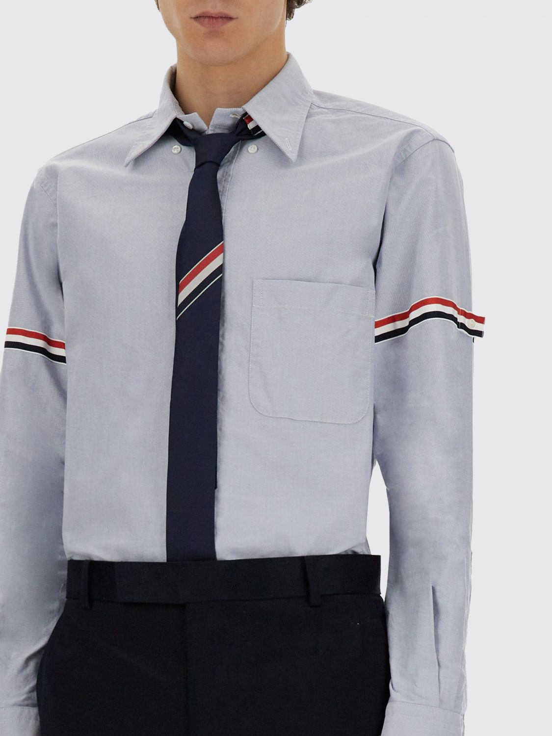 [Thom Browne] Shirts Long Sleeve SS26 MWL150EF0313 480