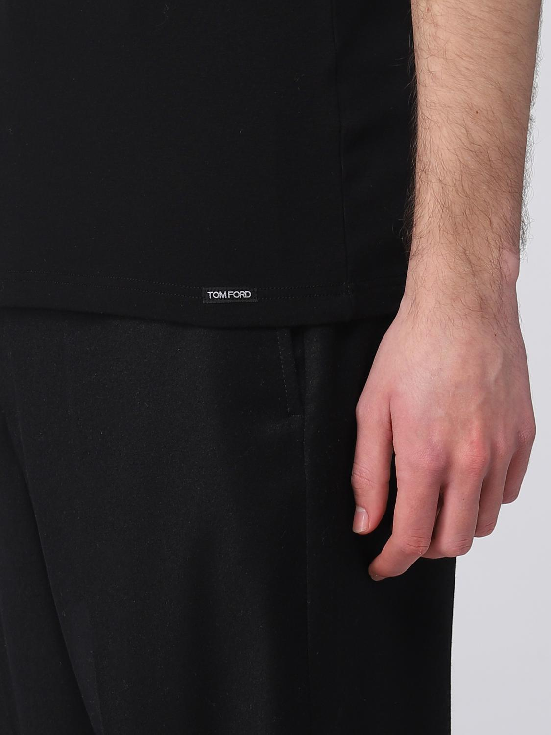 [Tom Ford] T-shirts Short Sleeve SS26 T4M081040 002