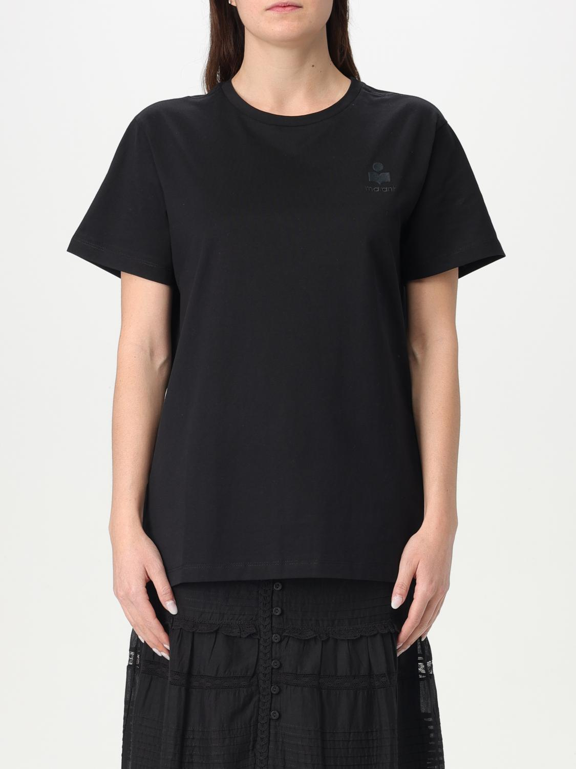 [Isabel Marant Etoile] T-shirts Short Sleeve SS26 TS0070FAA1N98E 01BK
