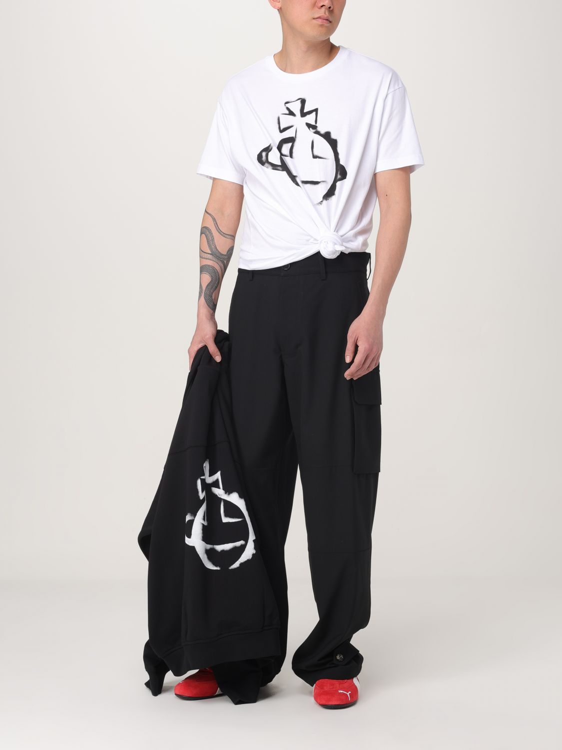 [Vivienne Westwood] T-shirts Short Sleeve FW26 3G010013J001M A401