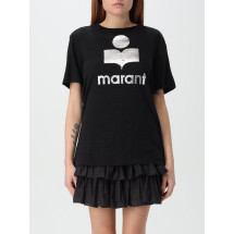 [Isabel Marant Etoile] T-shirts Short Sleeve SS26 TS0001FBA1N10E 01BK