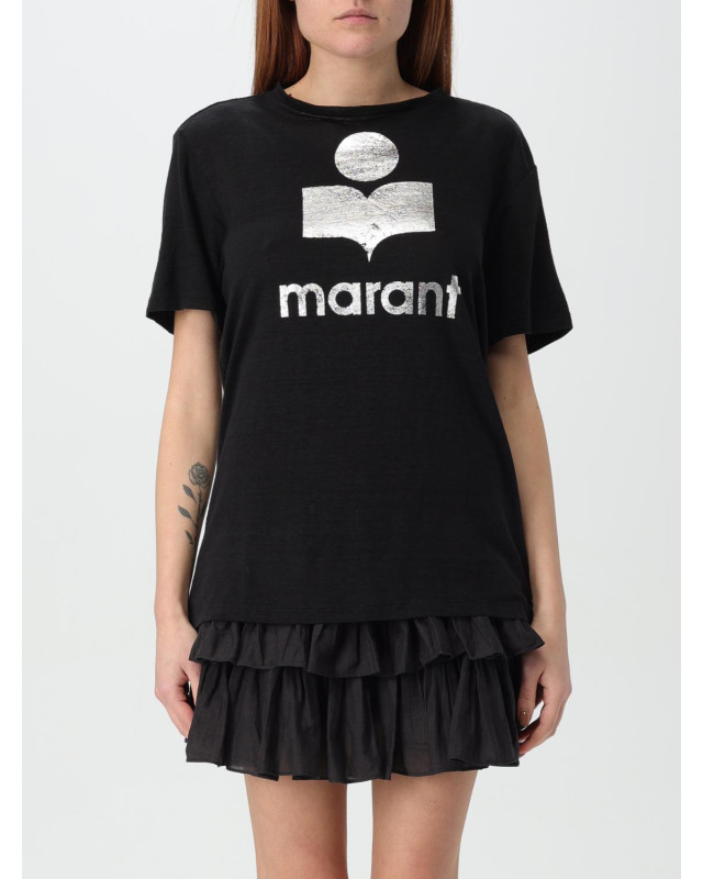 [Isabel Marant Etoile] T-shirts Short Sleeve SS26 TS0001FBA1N10E 01BK