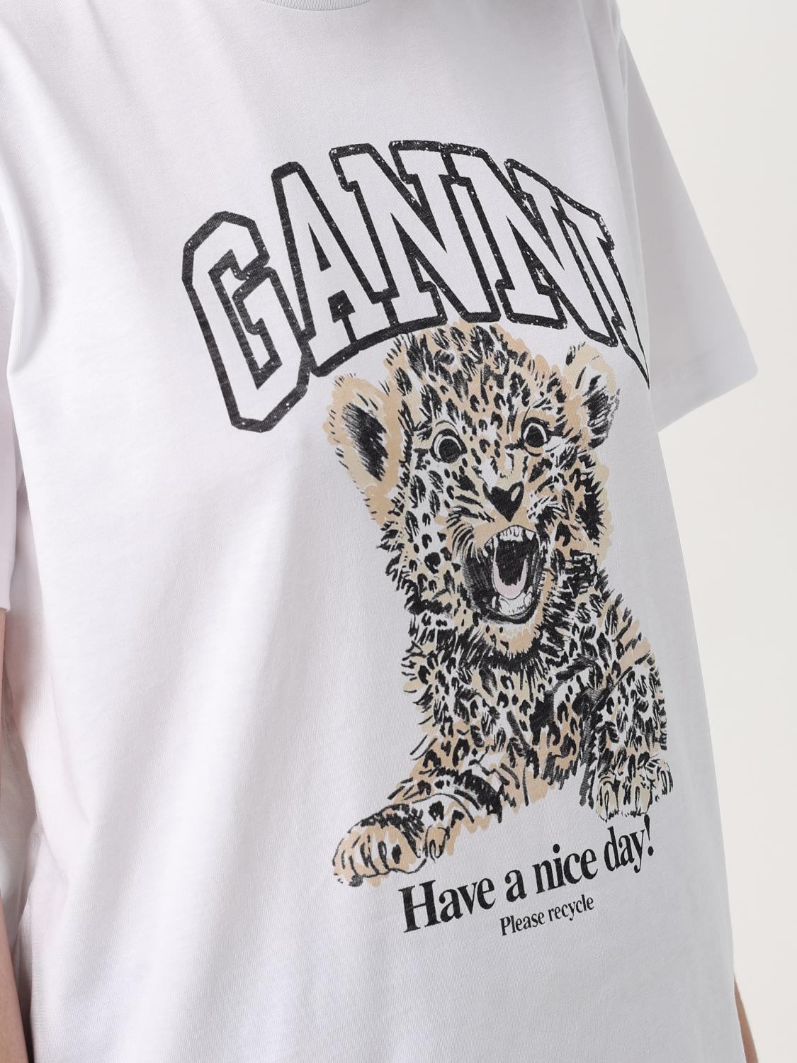 [GANNI] T-shirts Short Sleeve SS26 T4124 943