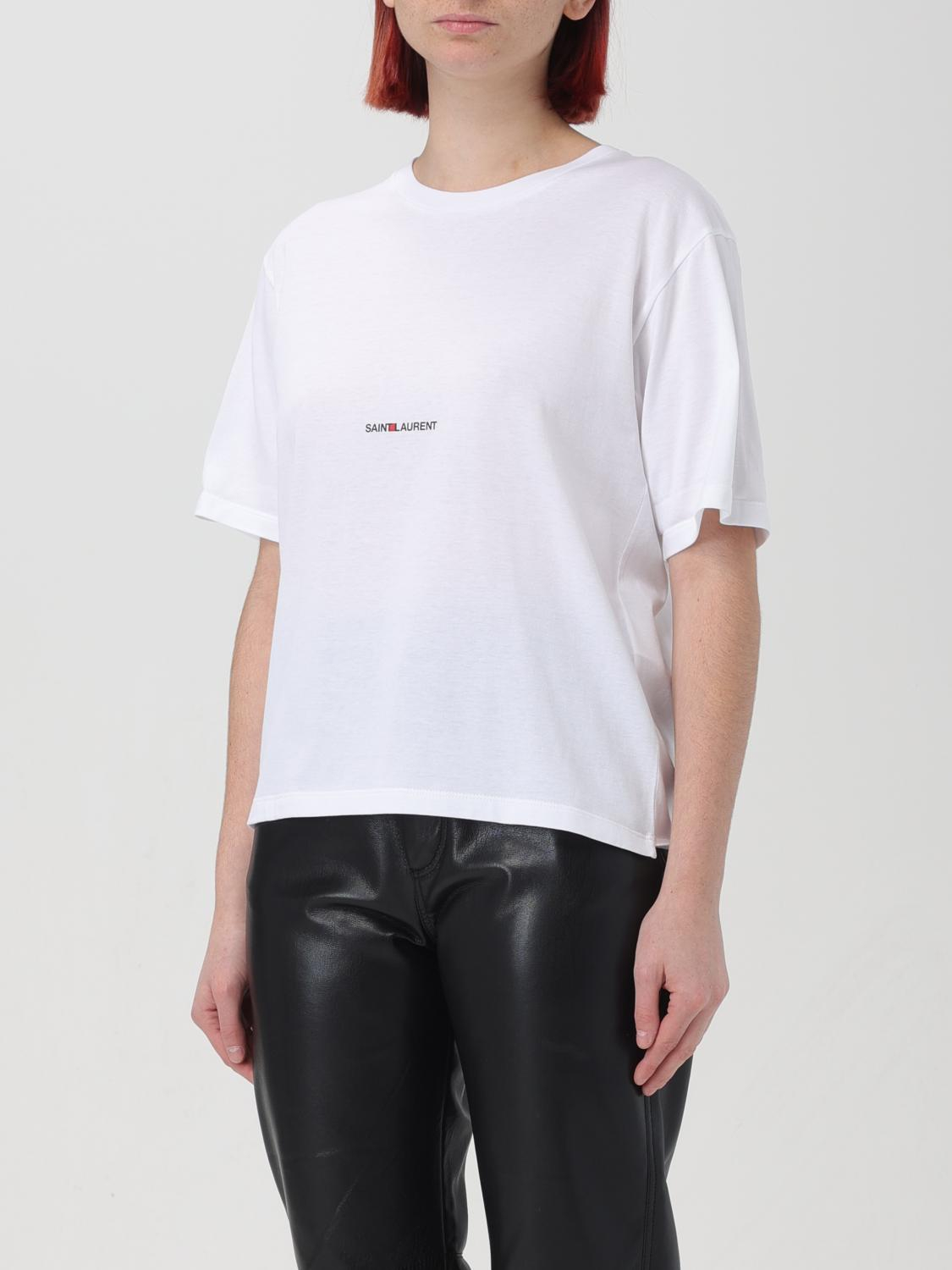 [Saint Laurent] T-shirts Short Sleeve FW25 460876YB2DQ 9000