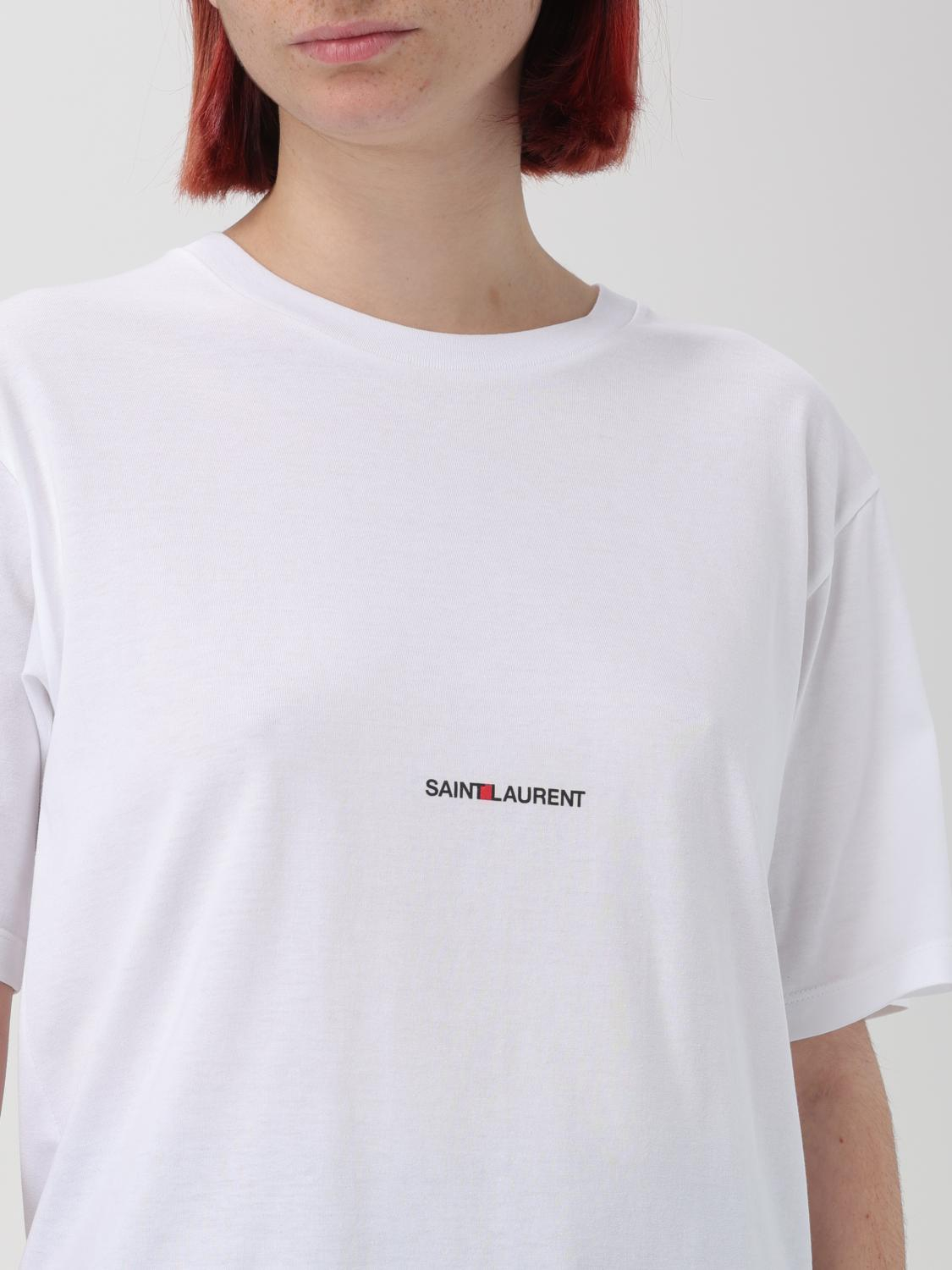 [Saint Laurent] T-shirts Short Sleeve FW25 460876YB2DQ 9000