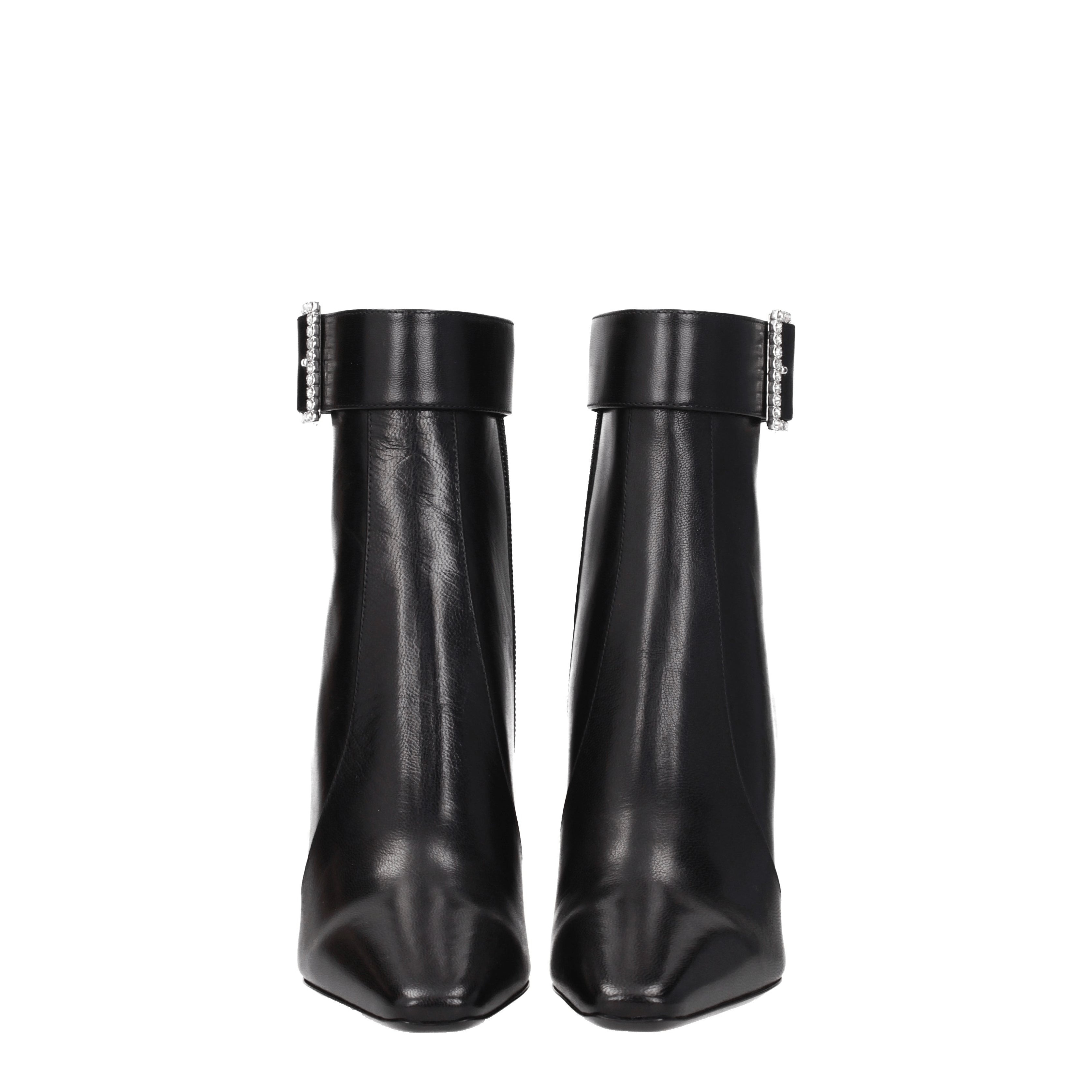 [Saint Laurent] Ankle Boots SS25 716726AAAZZ1000