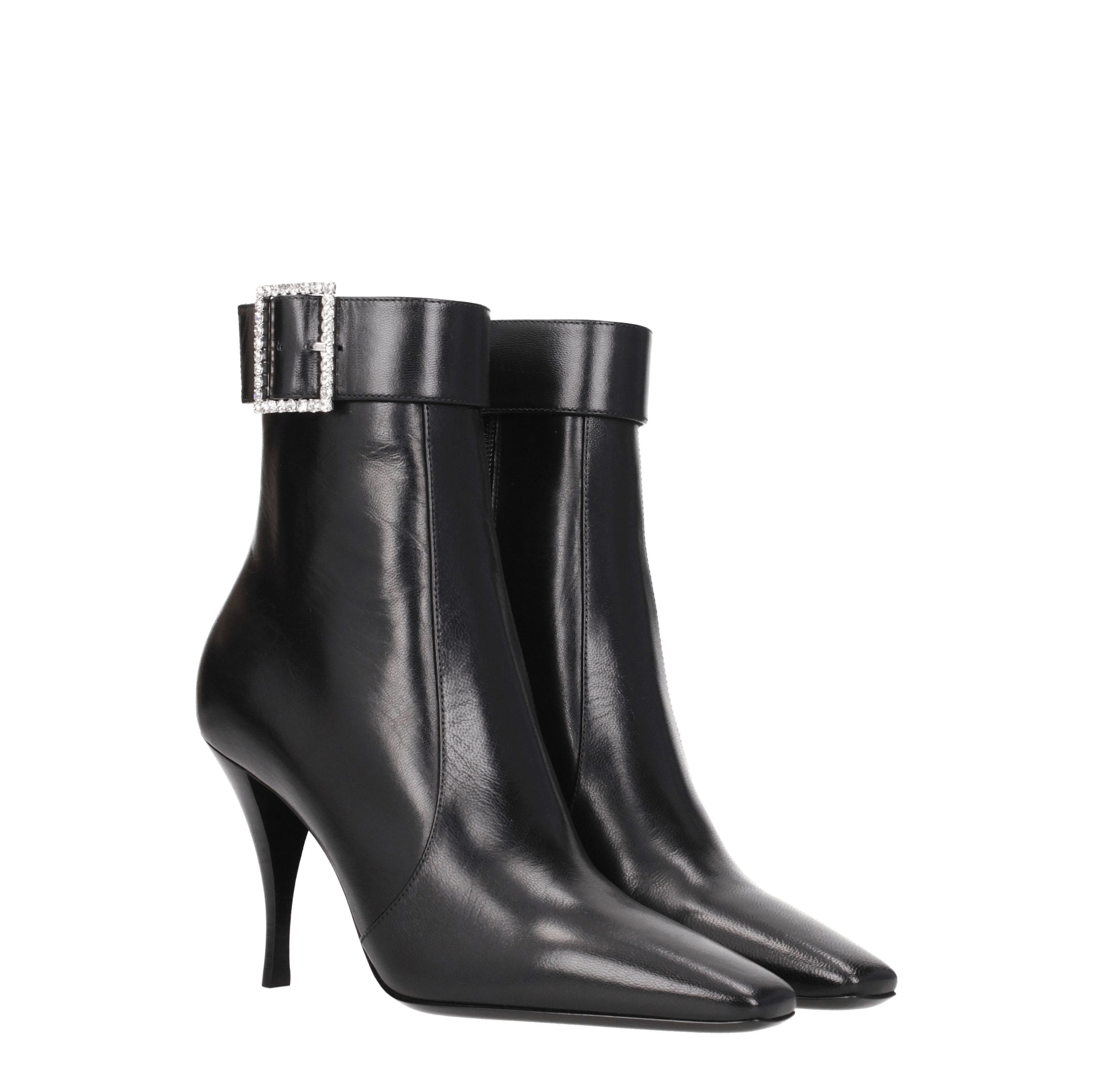 [Saint Laurent] Ankle Boots SS25 716726AAAZZ1000