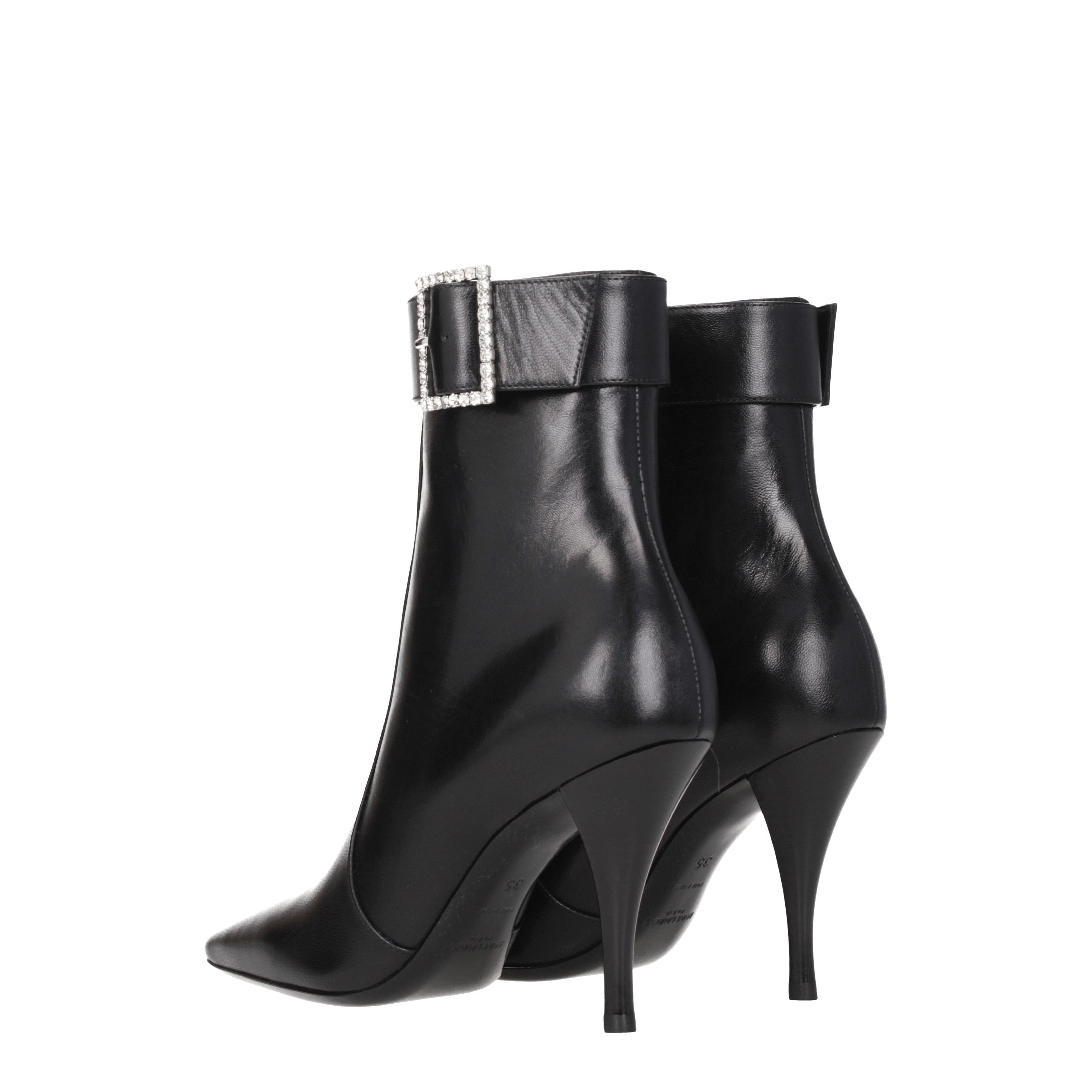 [Saint Laurent] Ankle Boots SS25 716726AAAZZ1000