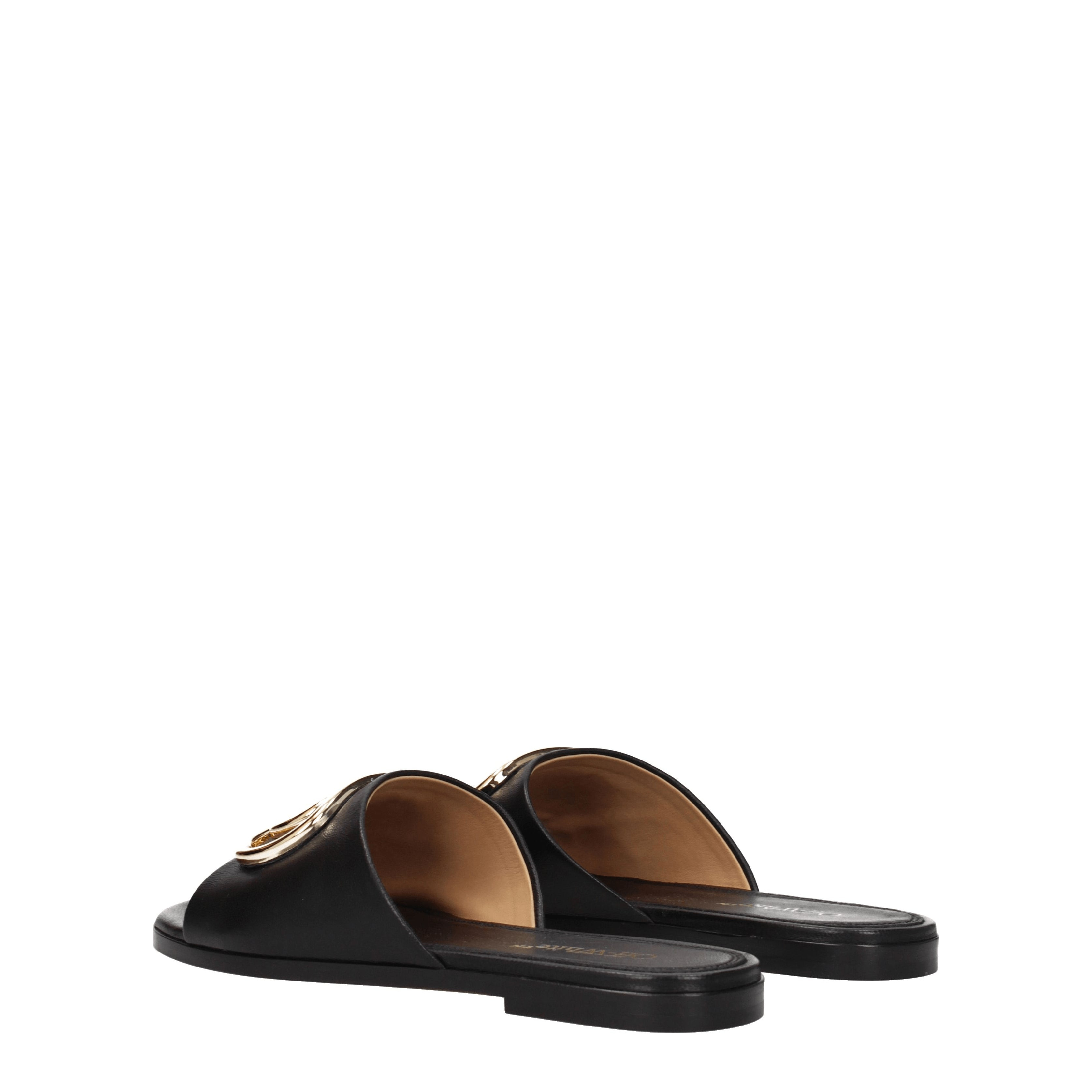 [Off-White] Slippers SS25 OWIC015LEA0031076