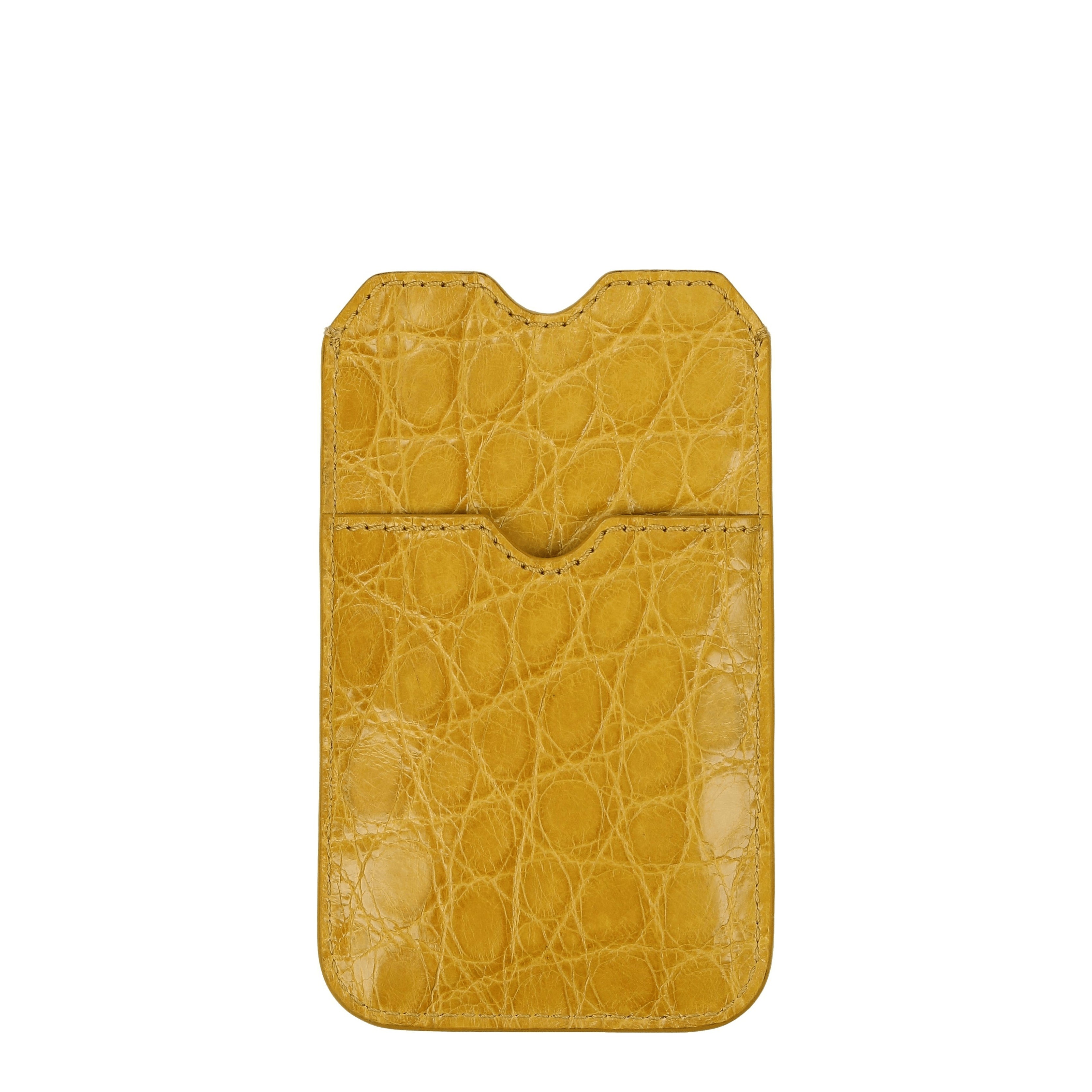 [Burberry] Cardholder SS25 PORTACELLULARESTAMPAGIALLO