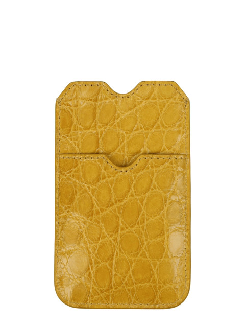 [Burberry] Cardholder SS25 PORTACELLULARESTAMPAGIALLO