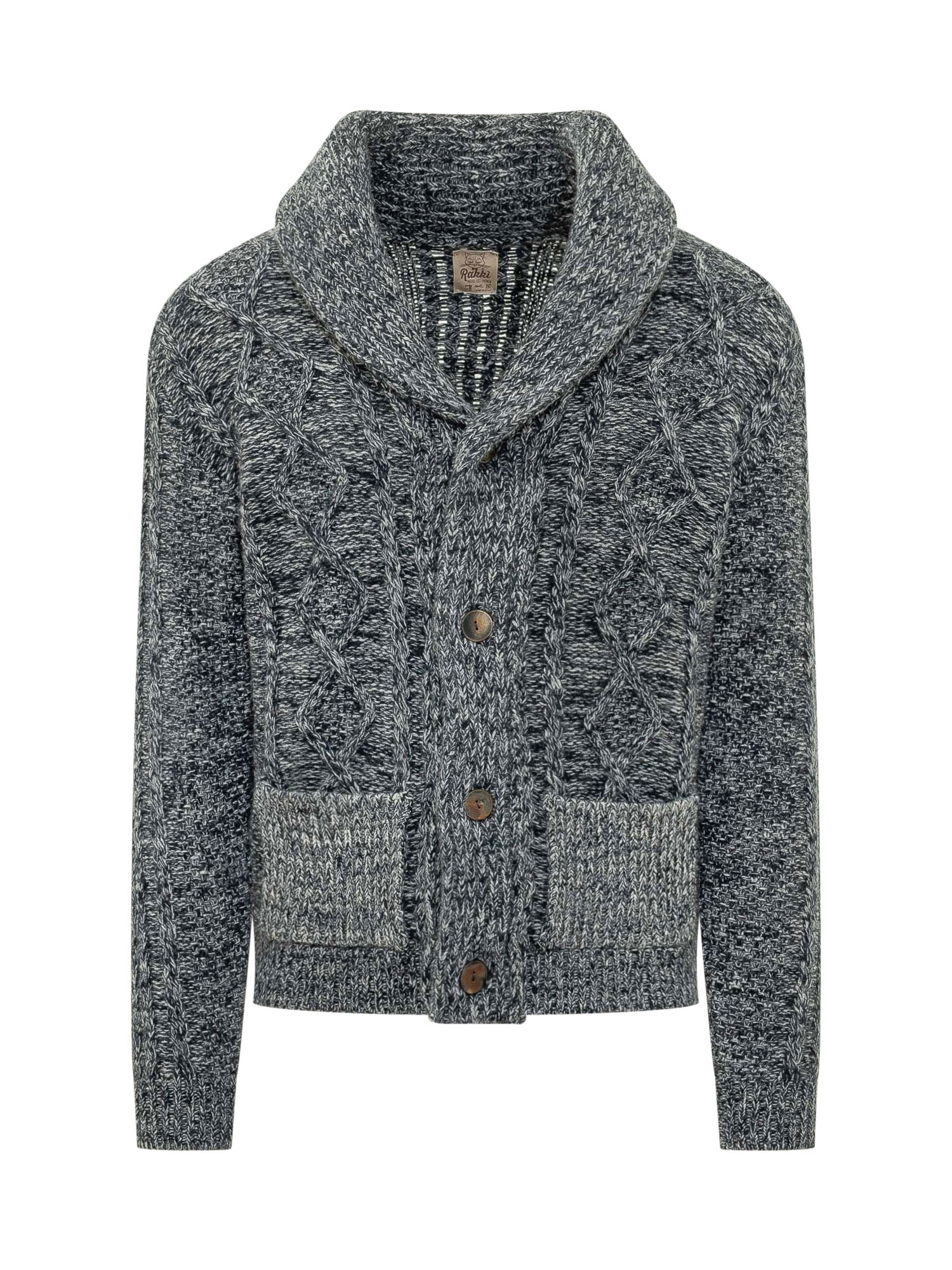 [Rakki] Cardigan FW26 TYCOONWVB BLU GRIGIO