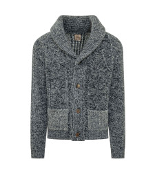 [Rakki] Cardigan FW26 TYCOONWVB BLU GRIGIO