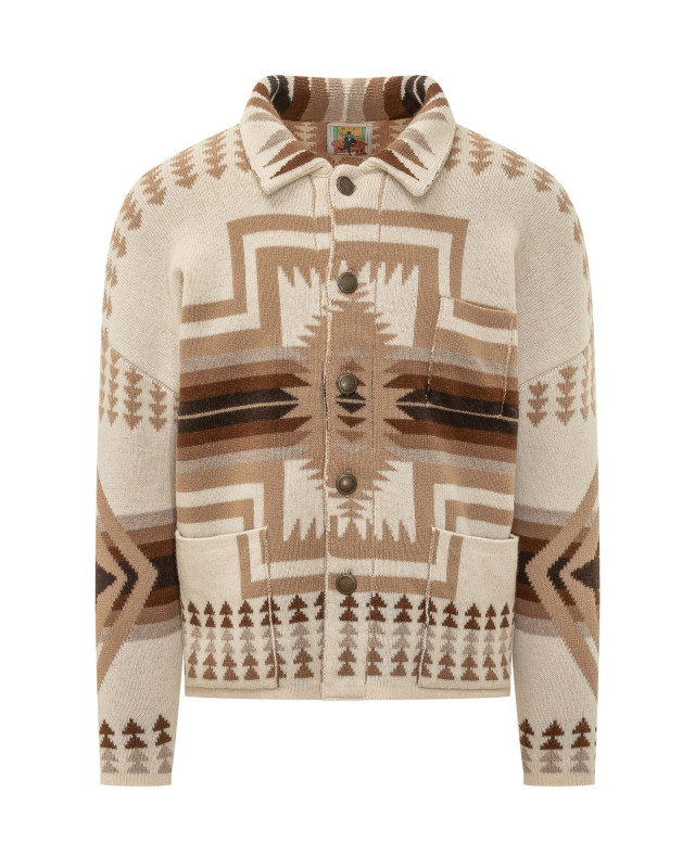 [Rakki] Cardigan FW26 PUEBLOWVB AVORIO
