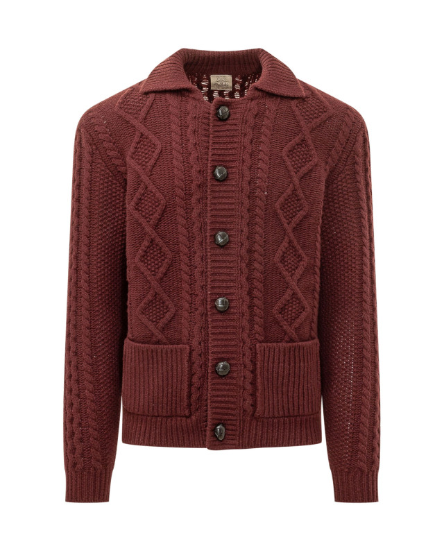 [Rakki] Cardigan FW26 CROWNPOLOWVB PRUGNA