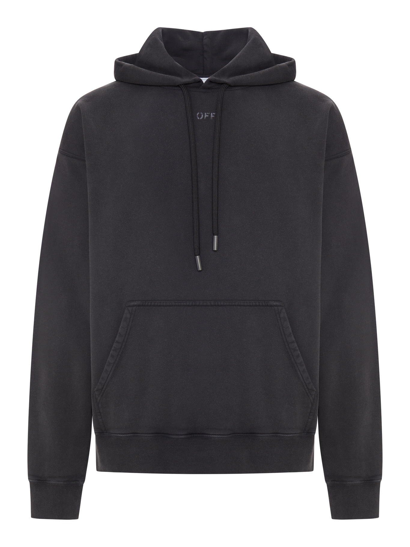 [Off-White] Hoodie FW26 44MBB085F26F00A001 VINTAGE BLACK