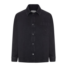 [Saint Laurent] Jacket FW26 A007M4Y07YD1238 BLACK SAND