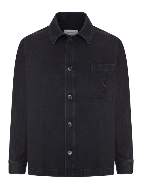 [Saint Laurent] Jacket FW26 A007M4Y07YD1238 BLACK SAND