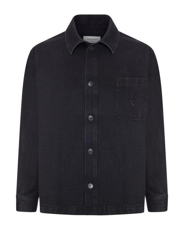 [Saint Laurent] Jacket FW26 A007M4Y07YD1238 BLACK SAND