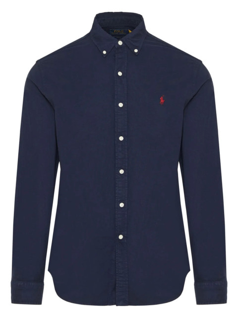 [Polo Ralph Lauren] Shirts Long Sleeve CO 710767828003-CRUISENAVY