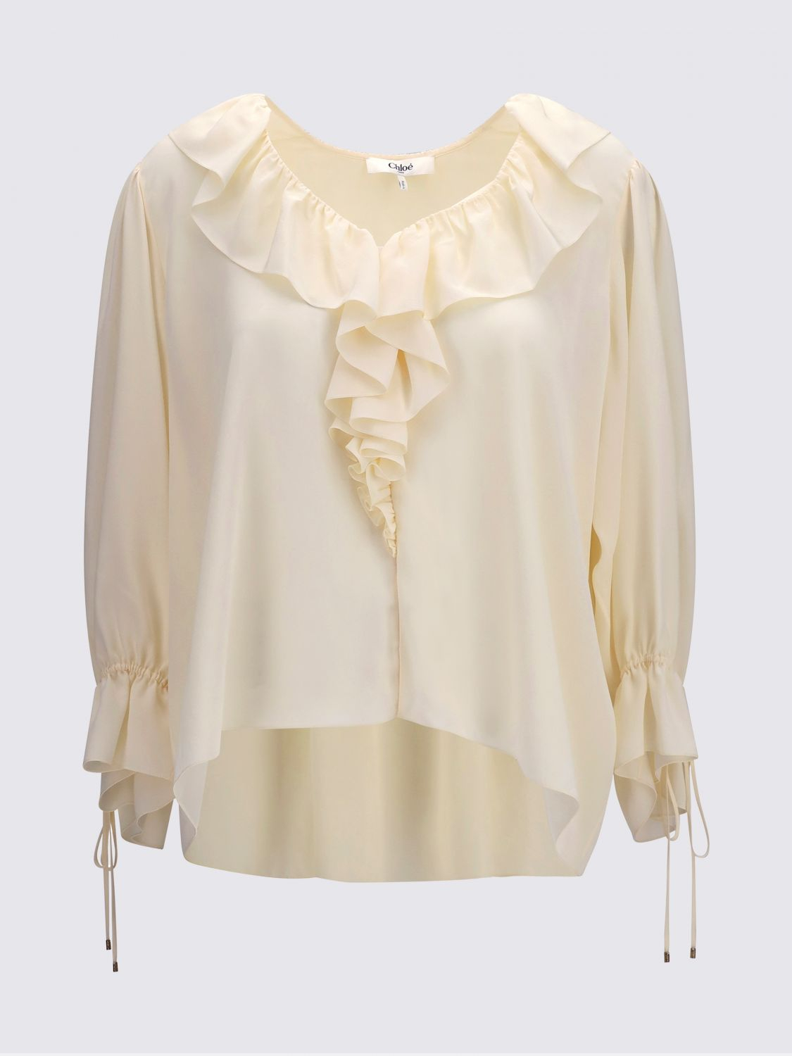 [Chloe] Shirts Long Sleeve FW26 CH26AHT72005 114