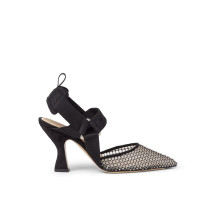 [Fendi] Slingback FW26 8J9243B18MF13BK BLACK DIAMOND