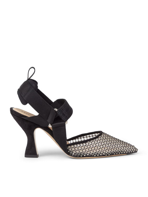 [Fendi] Slingback FW26 8J9243B18MF13BK BLACK DIAMOND