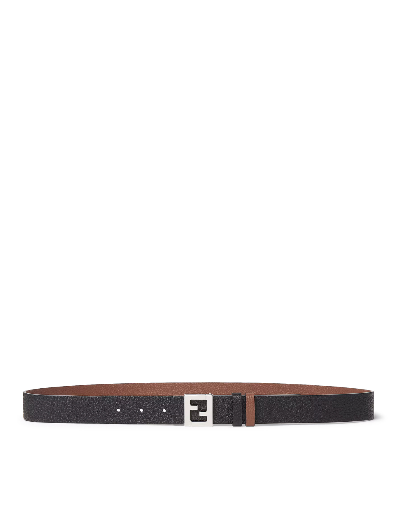 [Fendi] Belt FW26 7C0565B12LF1MYJ BLACK EBANO