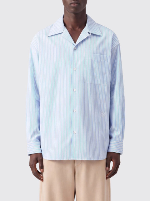 [Loewe] Shirts Long Sleeve SS26 H526Y05XAI WHITENAVY