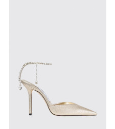[Jimmy Choo] Pumps FW26 SAEDA100DQM PLATINUMCRYSTA