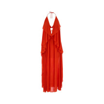 [LOEWE PAULA'S IBIZA] Sleeveless dress SS26 S616Y09XC4 ORANGE