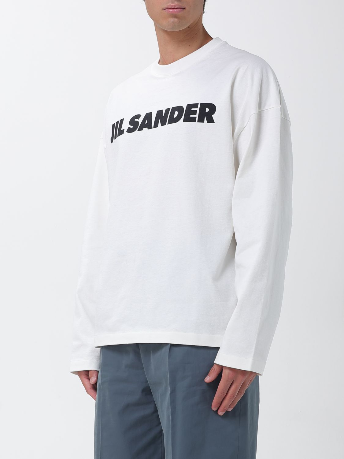 [Jil Sander] T-shirts Long Sleeve SS26 J22GC0136J45148 102