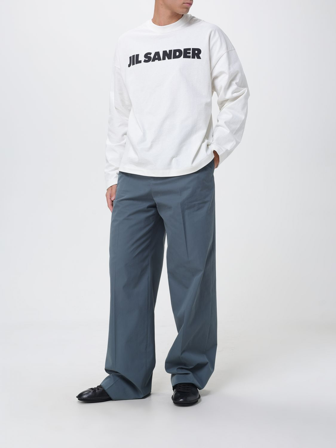 [Jil Sander] T-shirts Long Sleeve SS26 J22GC0136J45148 102