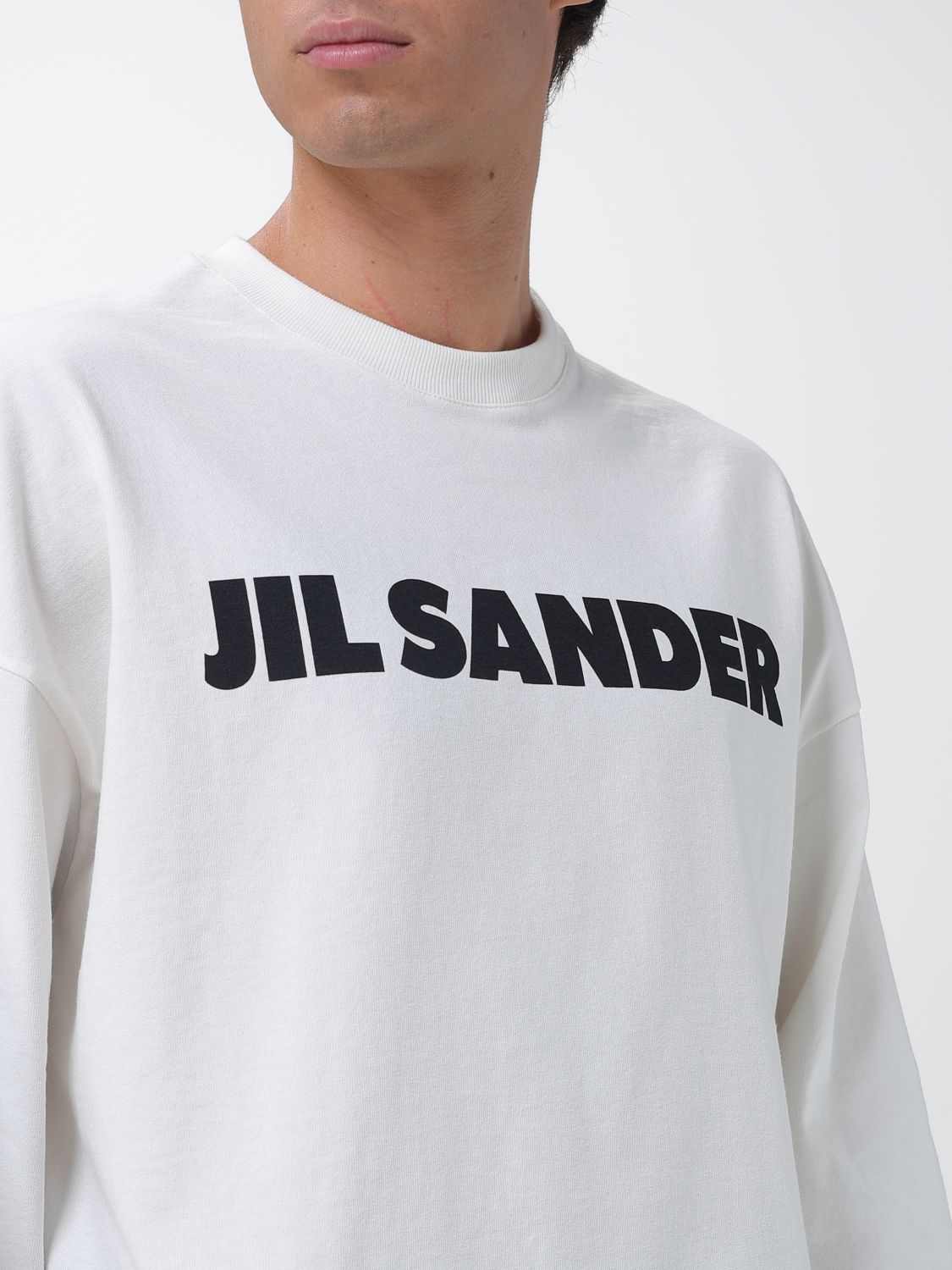 [Jil Sander] T-shirts Long Sleeve SS26 J22GC0136J45148 102