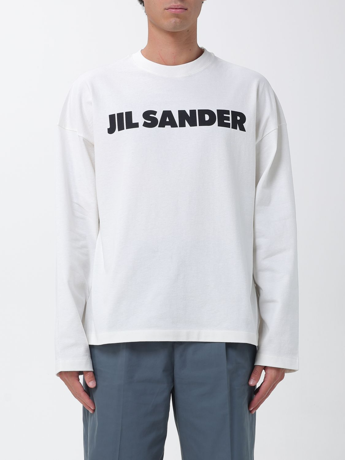 [Jil Sander] T-shirts Long Sleeve SS26 J22GC0136J45148 102