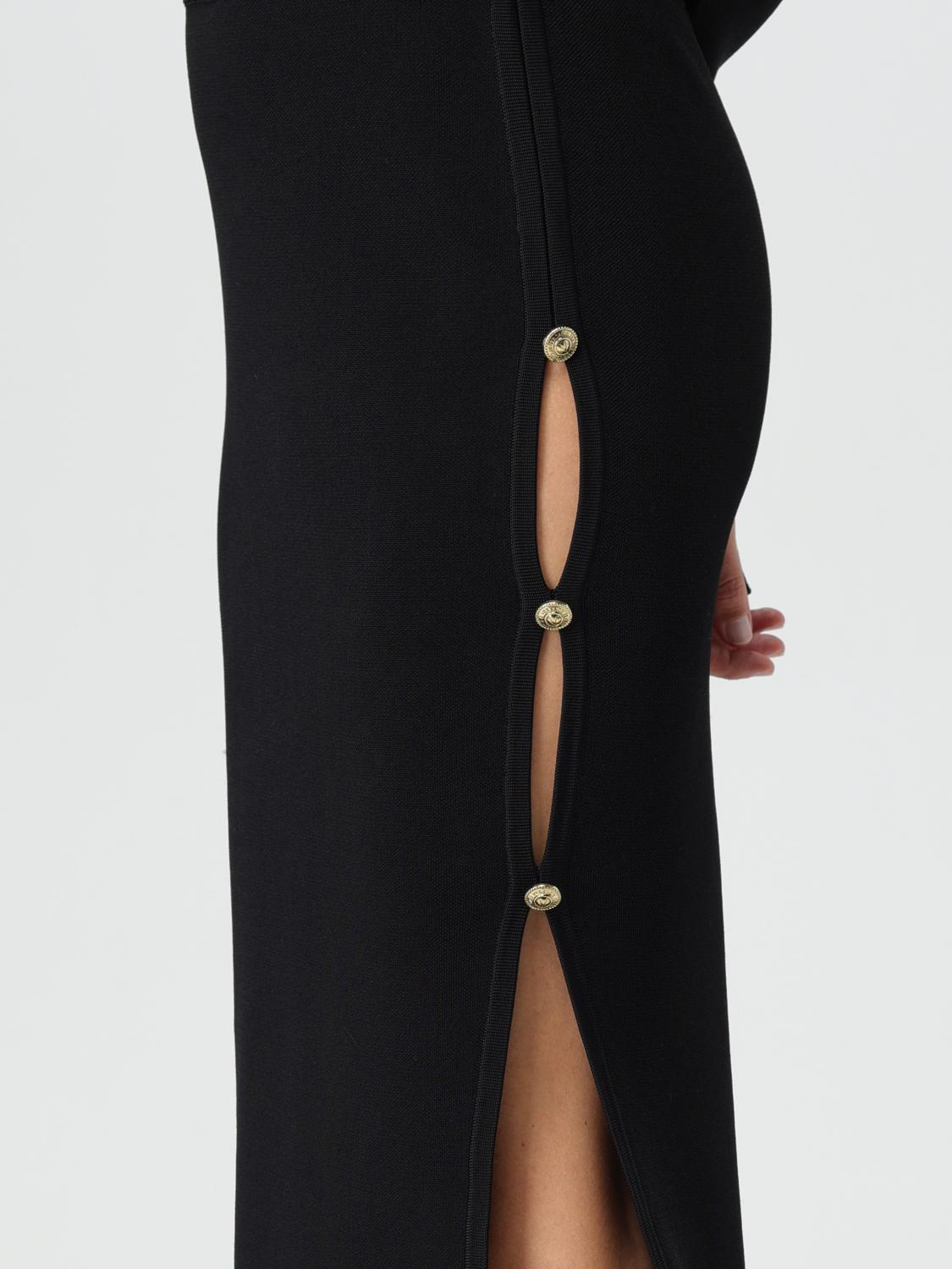 [VERSACE JEANS COUTURE] Midi skirt FW24 77HAEMB1CM61H 899
