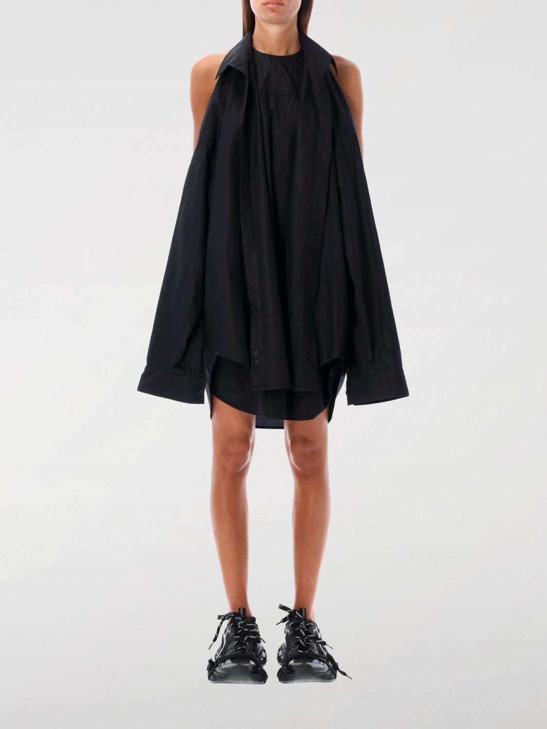 [Balenciaga] Long sleeve dress FW25 809049TNM60 1000