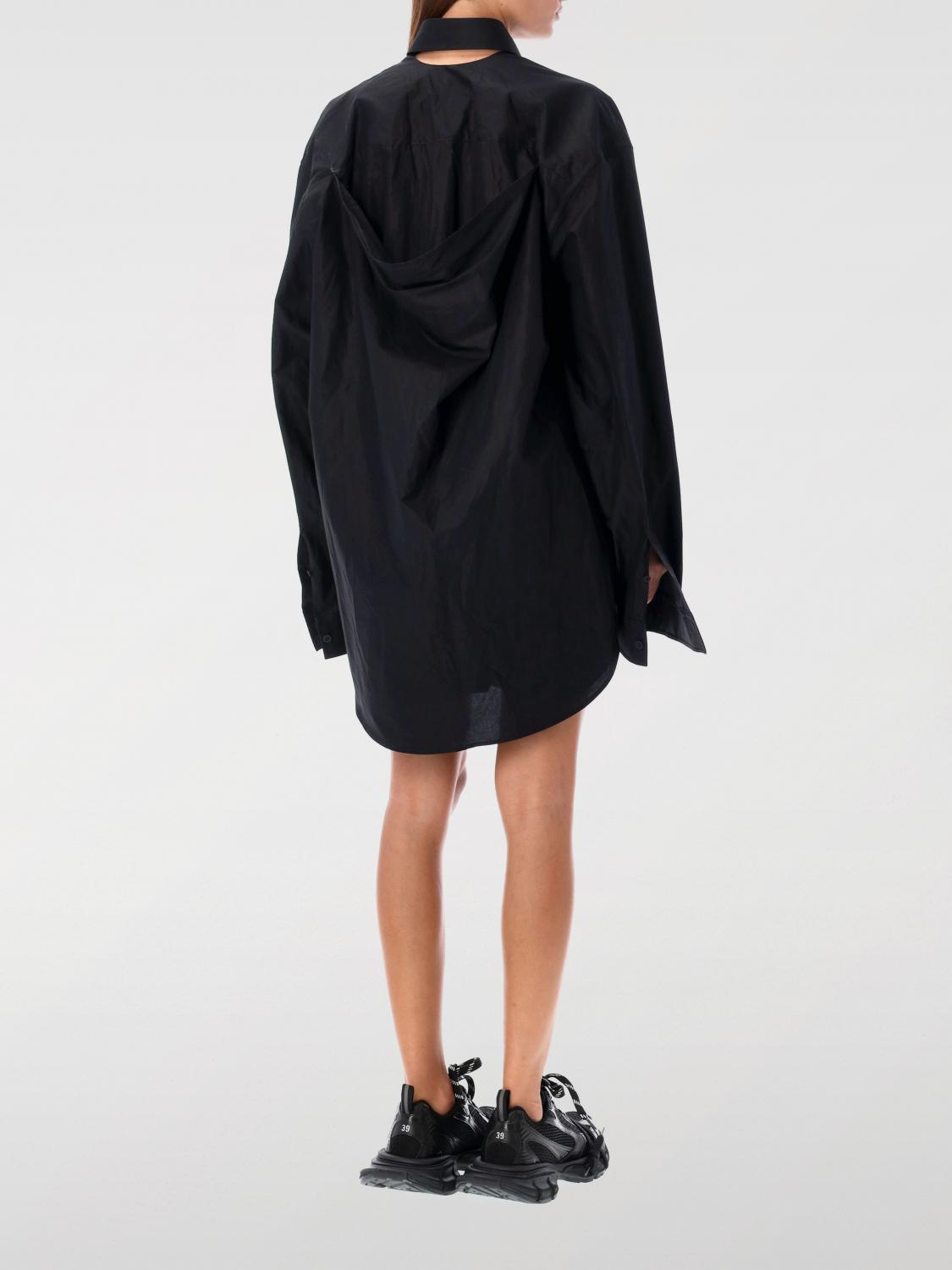 [Balenciaga] Long sleeve dress FW25 809049TNM60 1000