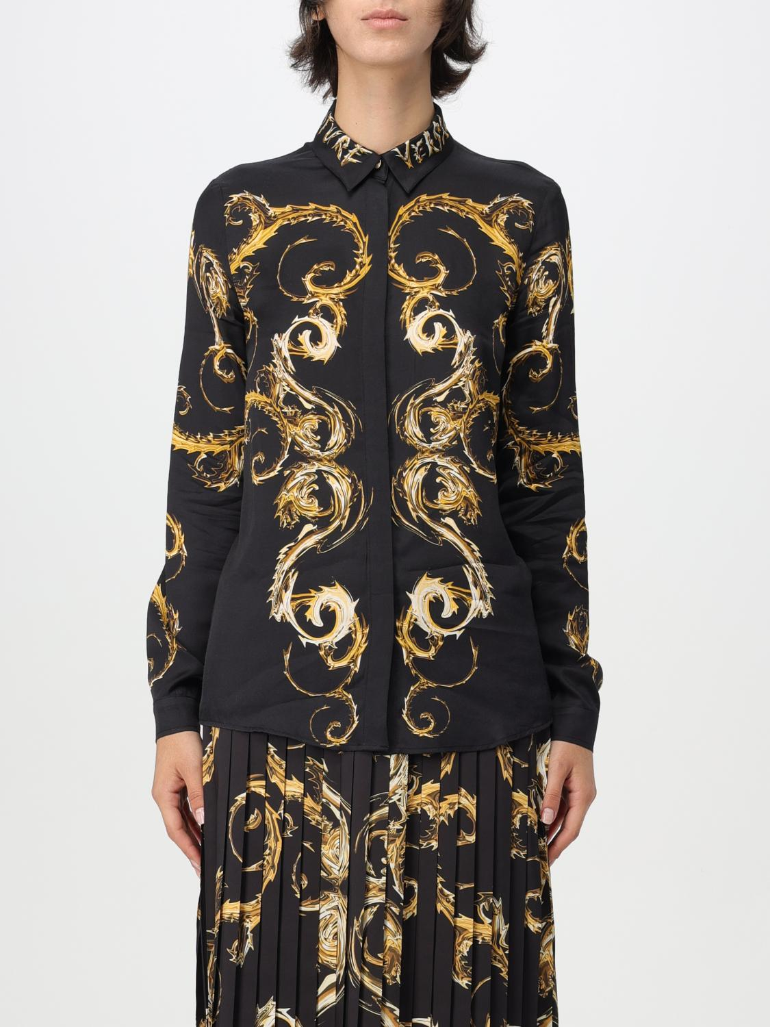[VERSACE JEANS COUTURE] Shirts Long Sleeve FW24 77HAL2P1NS540 G89