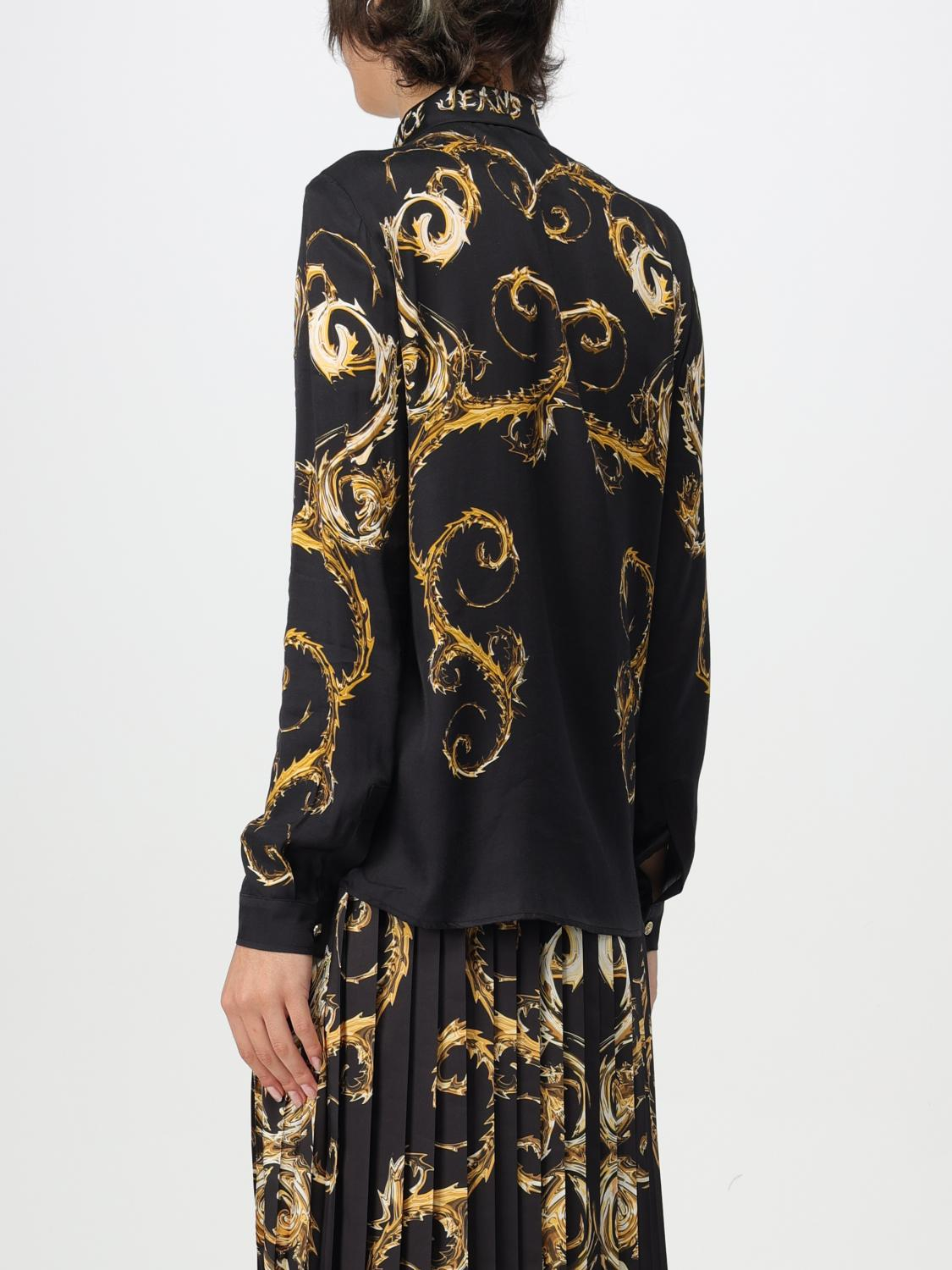 [VERSACE JEANS COUTURE] Shirts Long Sleeve FW24 77HAL2P1NS540 G89