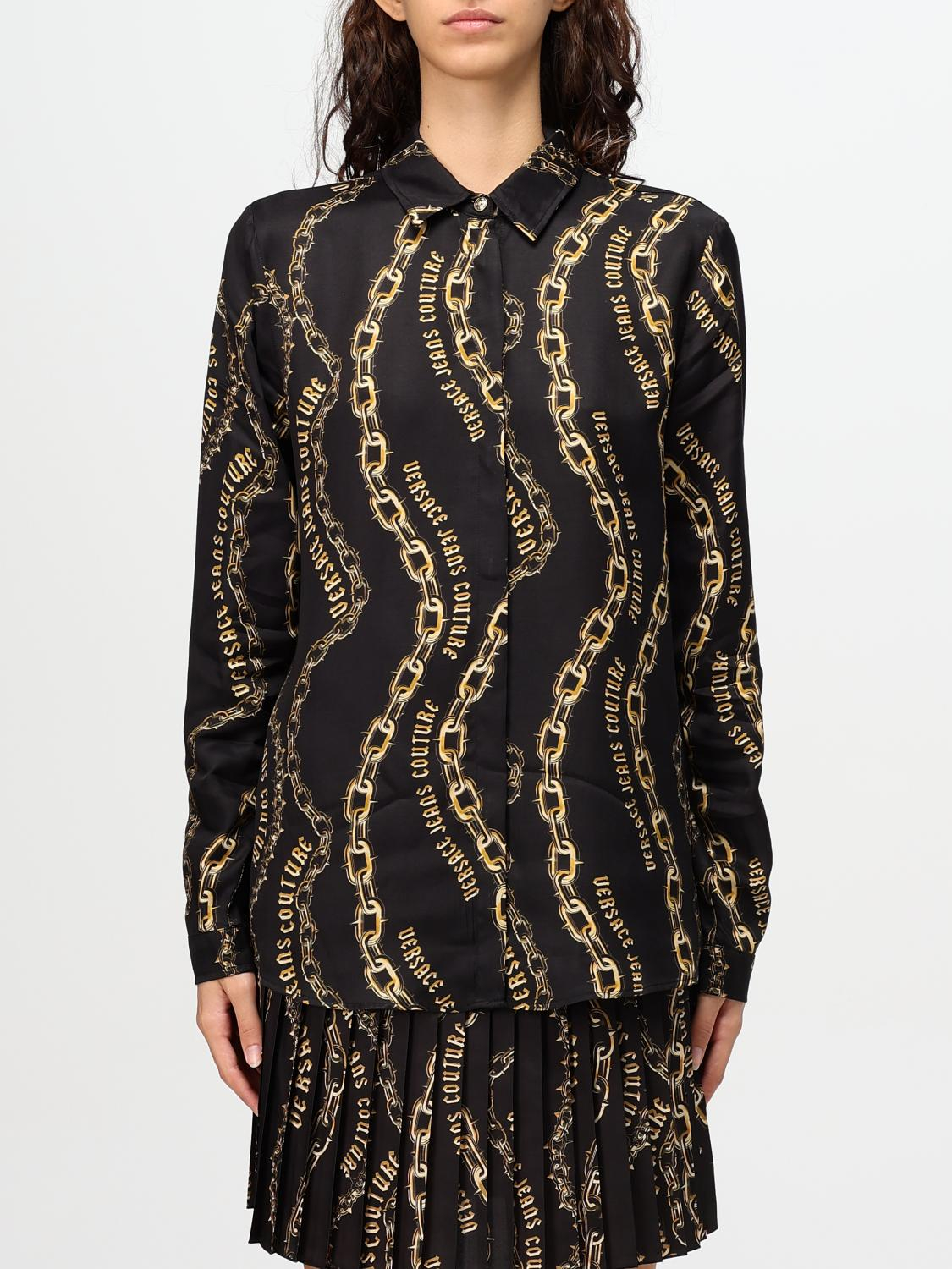 [VERSACE JEANS COUTURE] Shirts Long Sleeve FW24 77HAL201NS526 G89