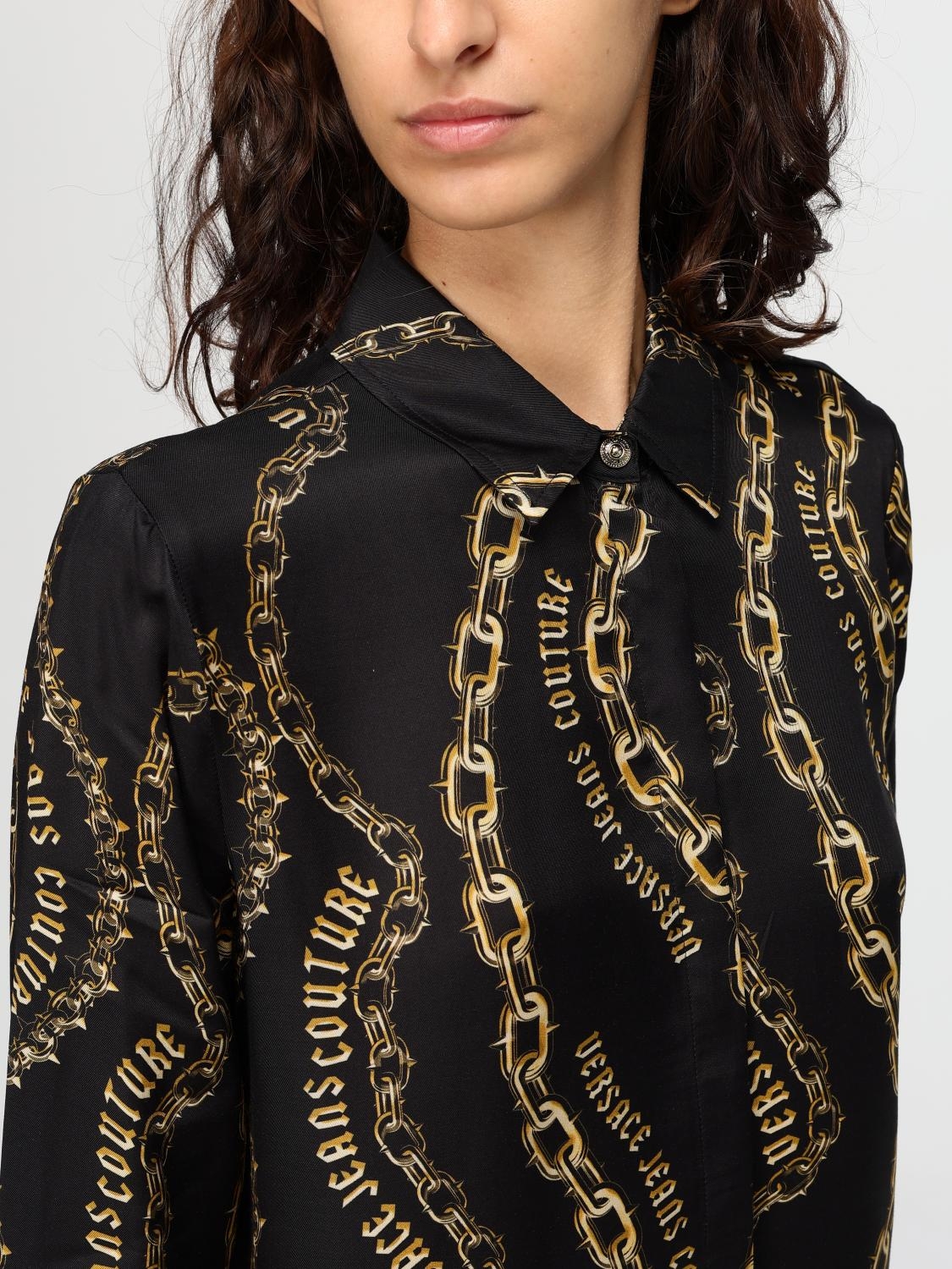 [VERSACE JEANS COUTURE] Shirts Long Sleeve FW24 77HAL201NS526 G89