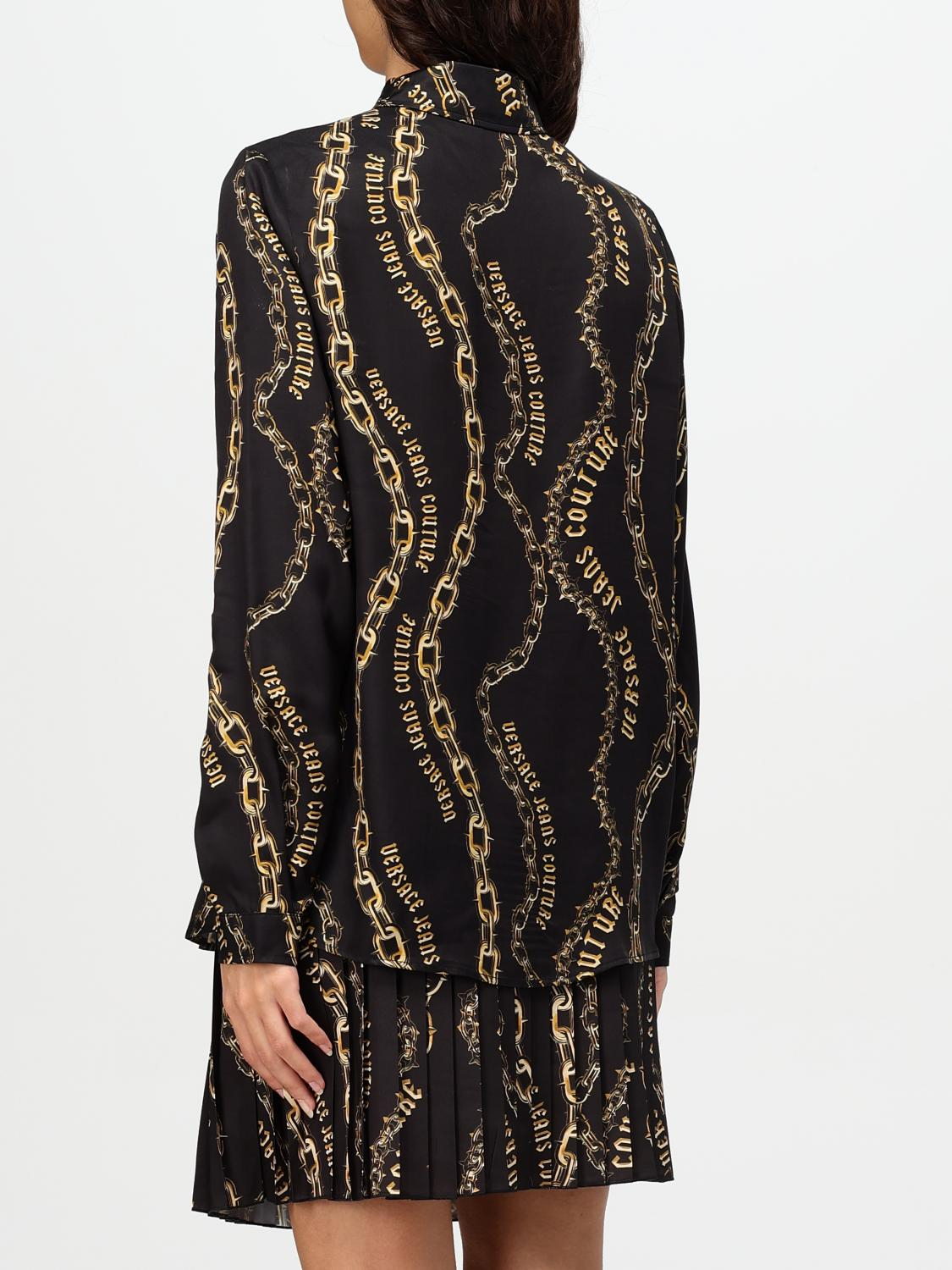 [VERSACE JEANS COUTURE] Shirts Long Sleeve FW24 77HAL201NS526 G89