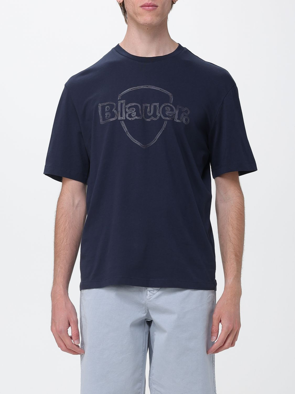 [BLAUER] T-shirts Short Sleeve SS26 BLUH02301007439 888