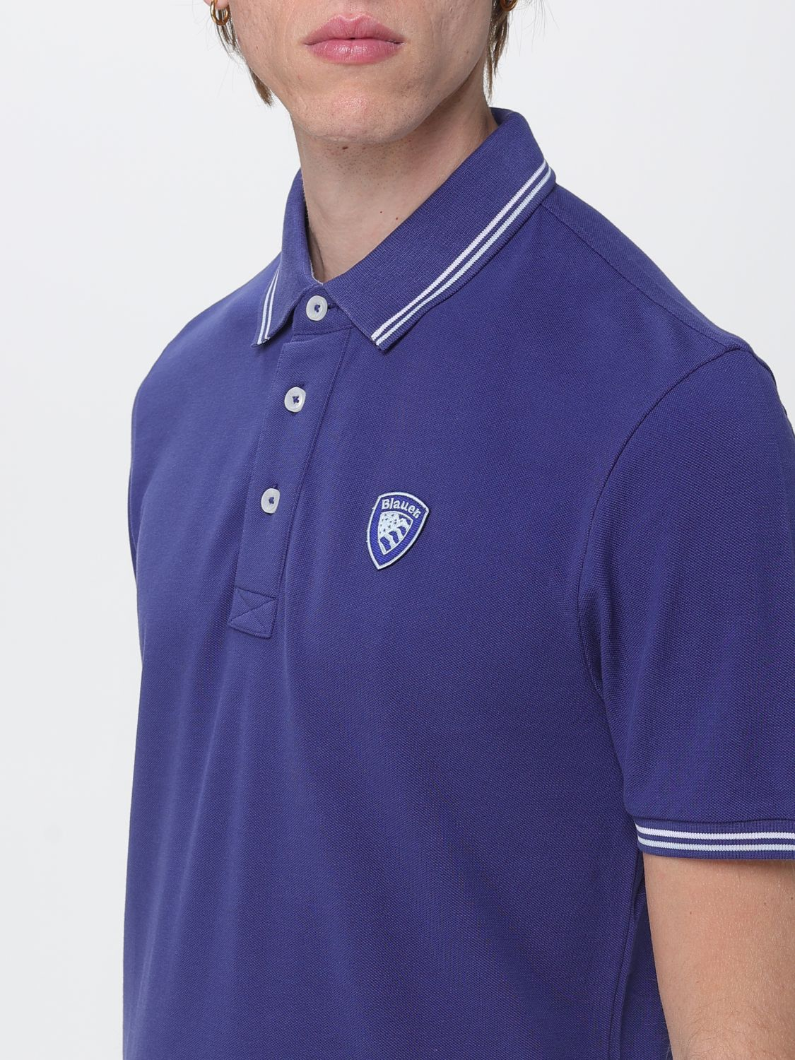 [BLAUER] T-shirts Short Sleeve SS26 BLUT02293006801 80D