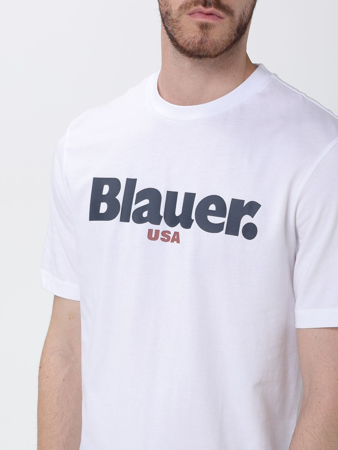 [BLAUER] T-shirts Short Sleeve SS26 BLUH02299007439 100