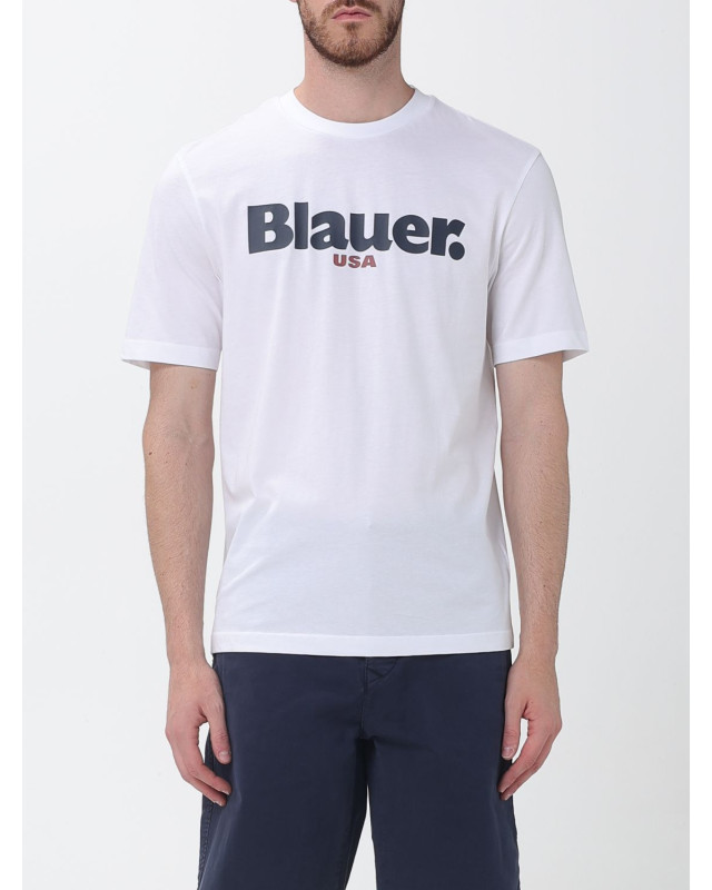 [BLAUER] T-shirts Short Sleeve SS26 BLUH02299007439 100